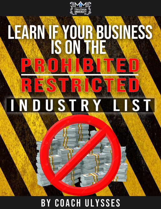 Learn If Your Business is on the Prostricted Industry List